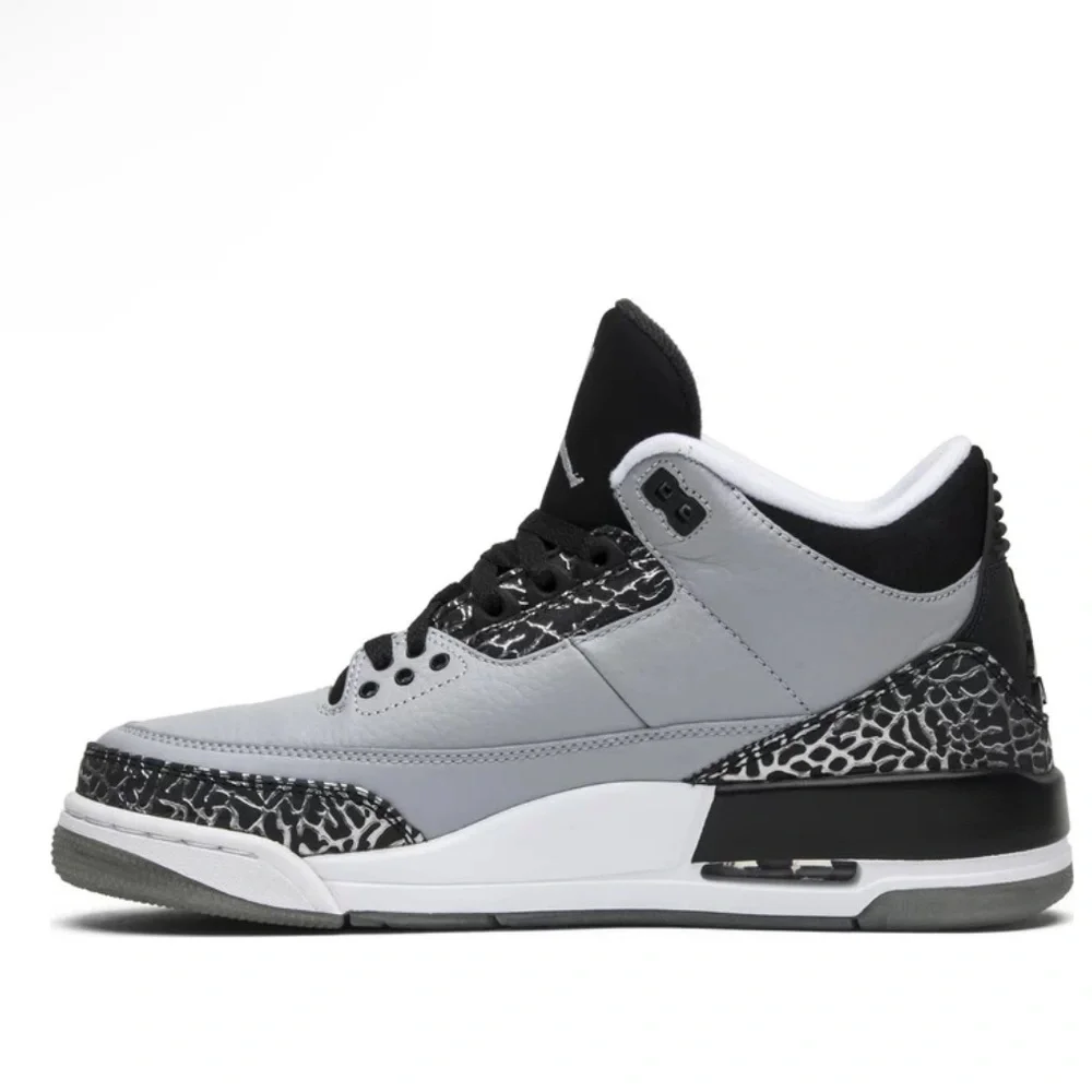 Jordan grey 3’s - Picture 3 of 5